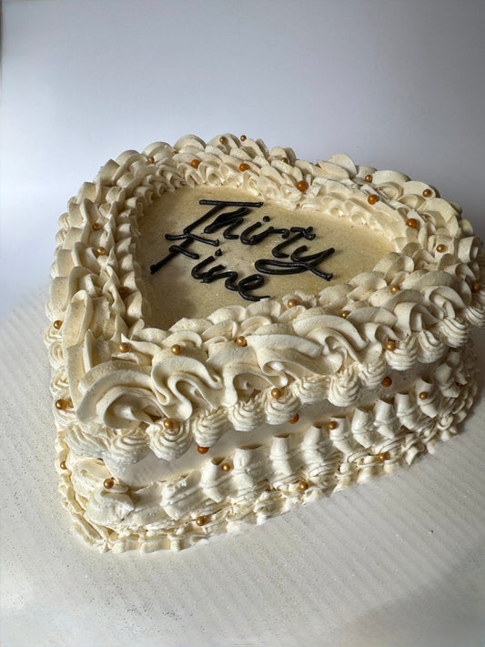 Heart-Shaped Cake - Starting @ $57 - Contact Us!