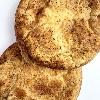 Soft and chewy chai spice cookies with cinnamon, ginger, cardamom, and cloves from Secret Ingredient Bakery